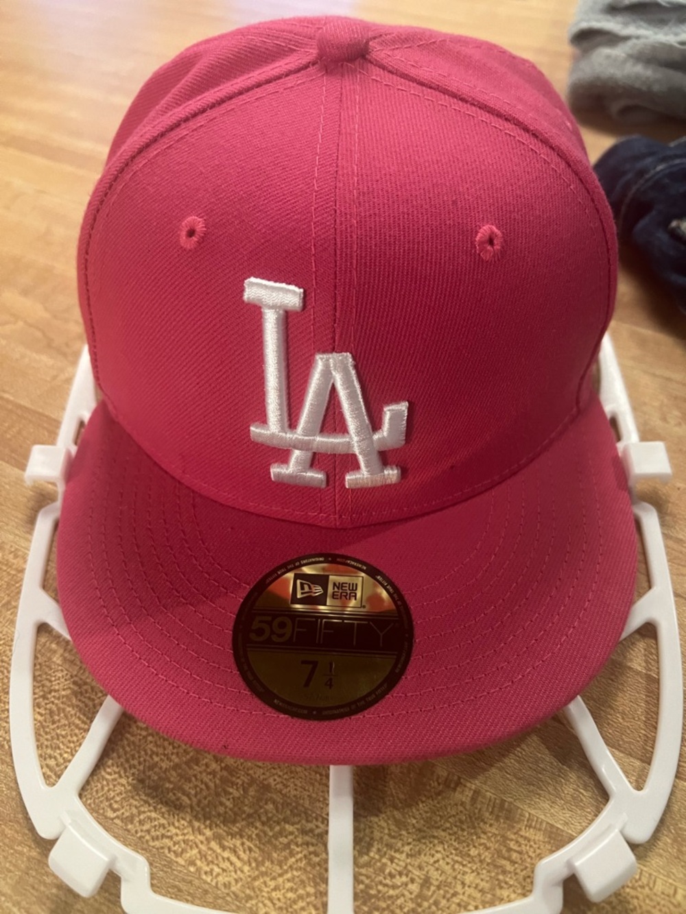 New Era Los Angeles Dodgers Hot Pink Fitted Cap